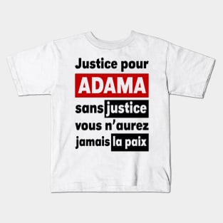 Justice Pour ADAMA Kids T-Shirt